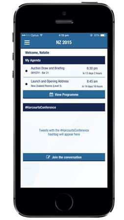 Harcourts Events App