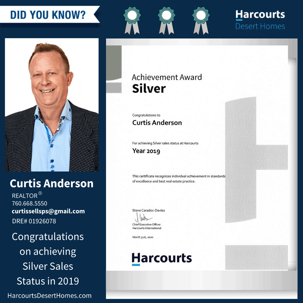 Curtis Anderson Silver Sales Status Award final